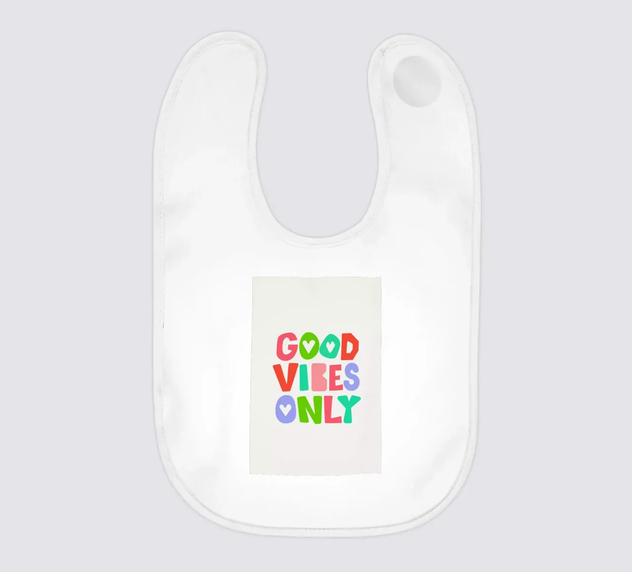 Good vibes only Babylätzchen von Pure