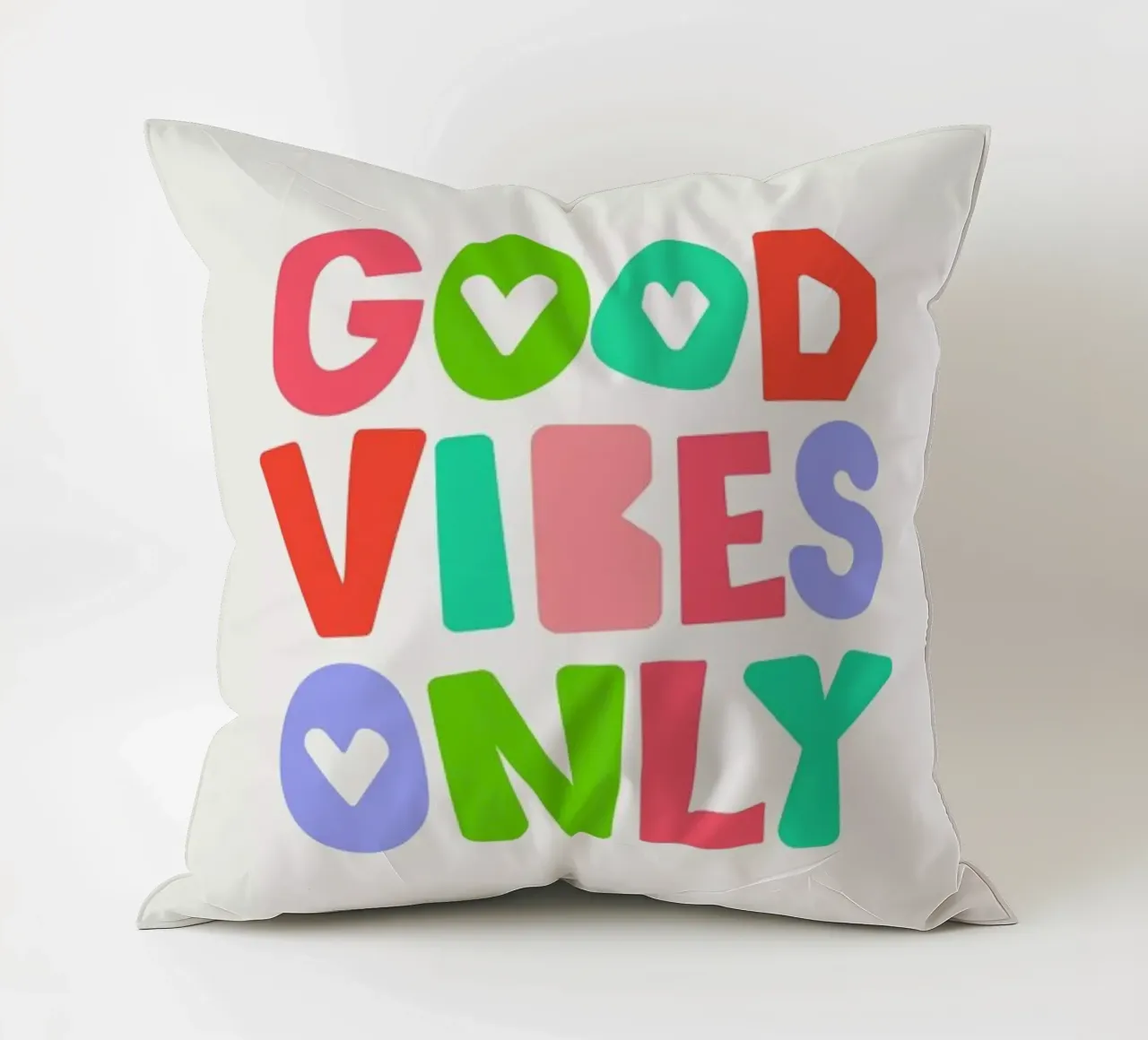 Good vibes only cojín de Pure