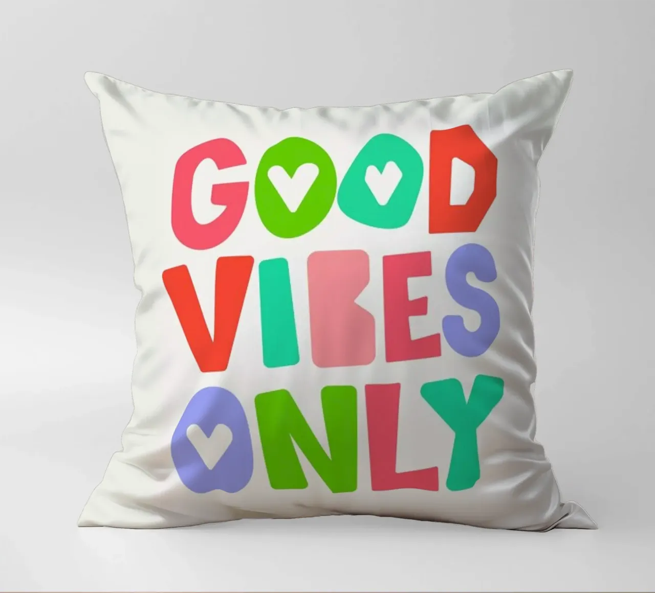 Good vibes only cuscino da Pure
