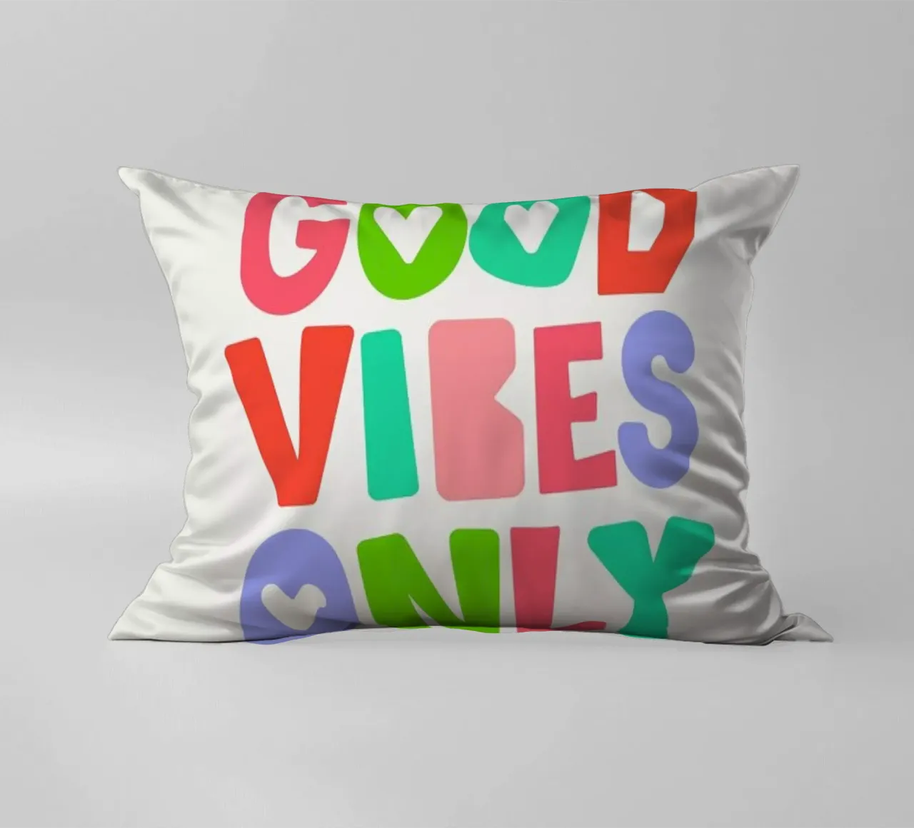 Good vibes only cuscino da Pure