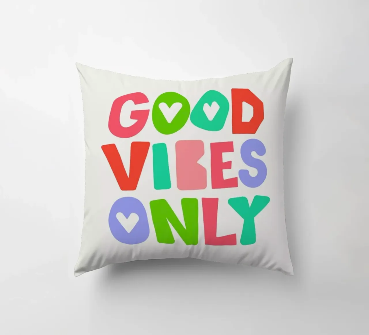 Good vibes only cuscino da Pure