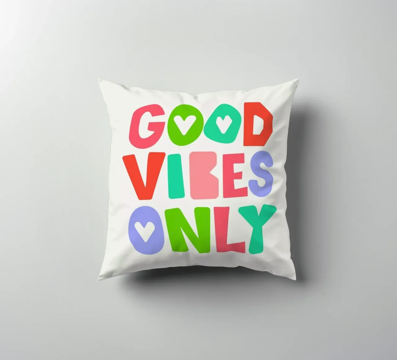 Good vibes only cuscino da Pure