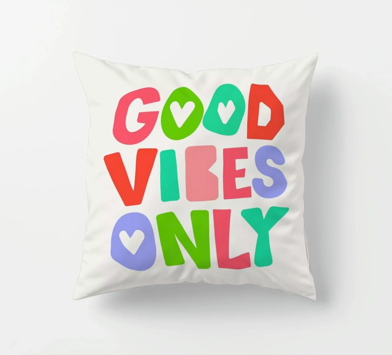 Good vibes only cuscino da Pure