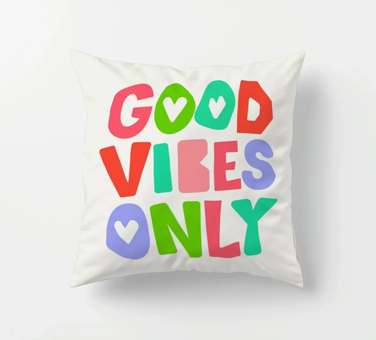Good vibes only cuscino da Pure