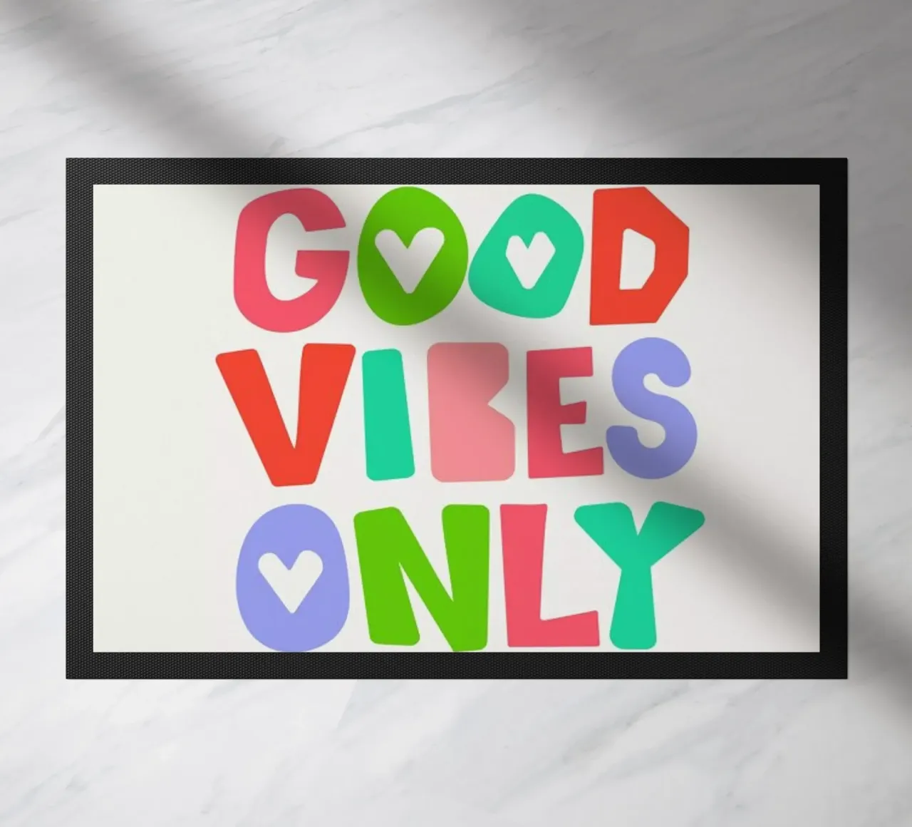 Good vibes only Fußmatte von Pure
