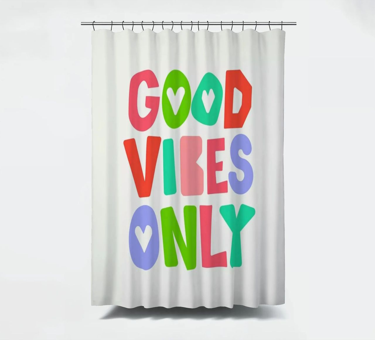 Good vibes only tenda da doccia da Pure