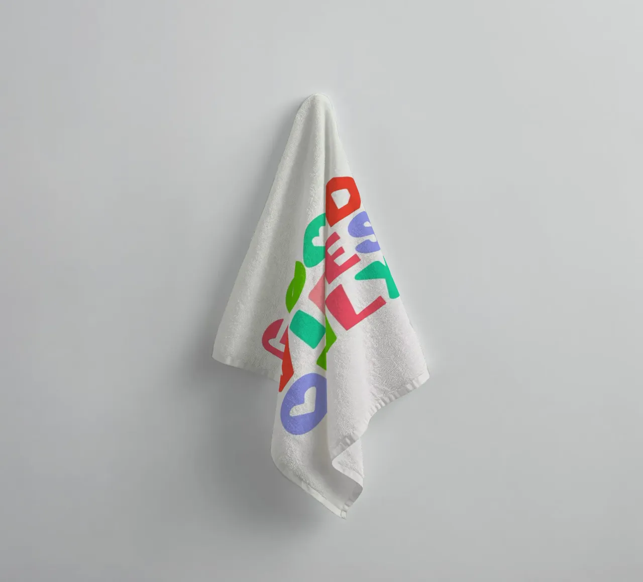 Good vibes only asciugamano da bagno da Pure