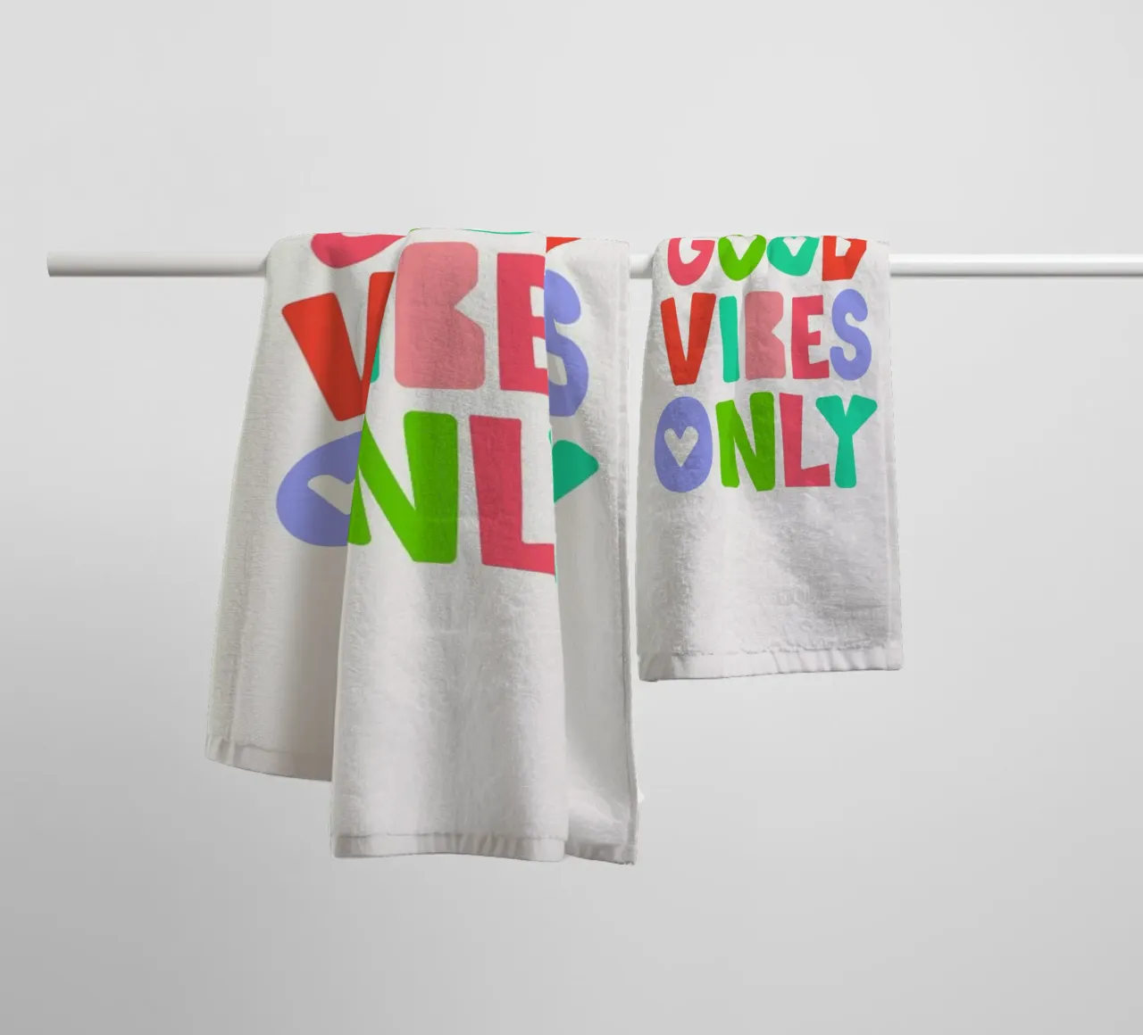 Good vibes only Handtuch von Pure
