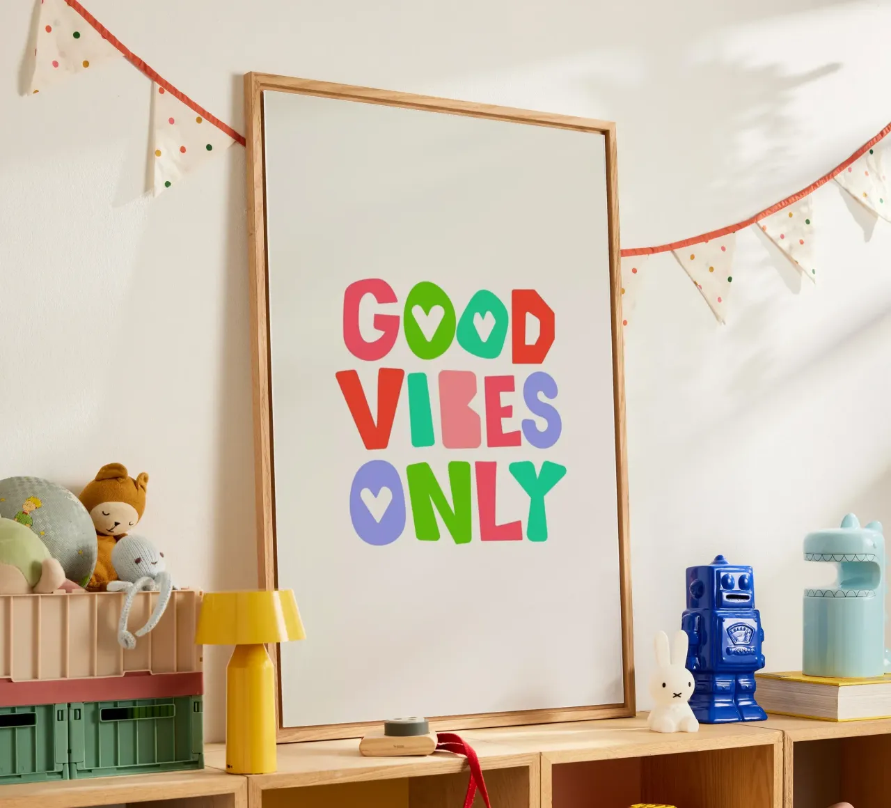 Good vibes only Acryl-Glas von Pure
