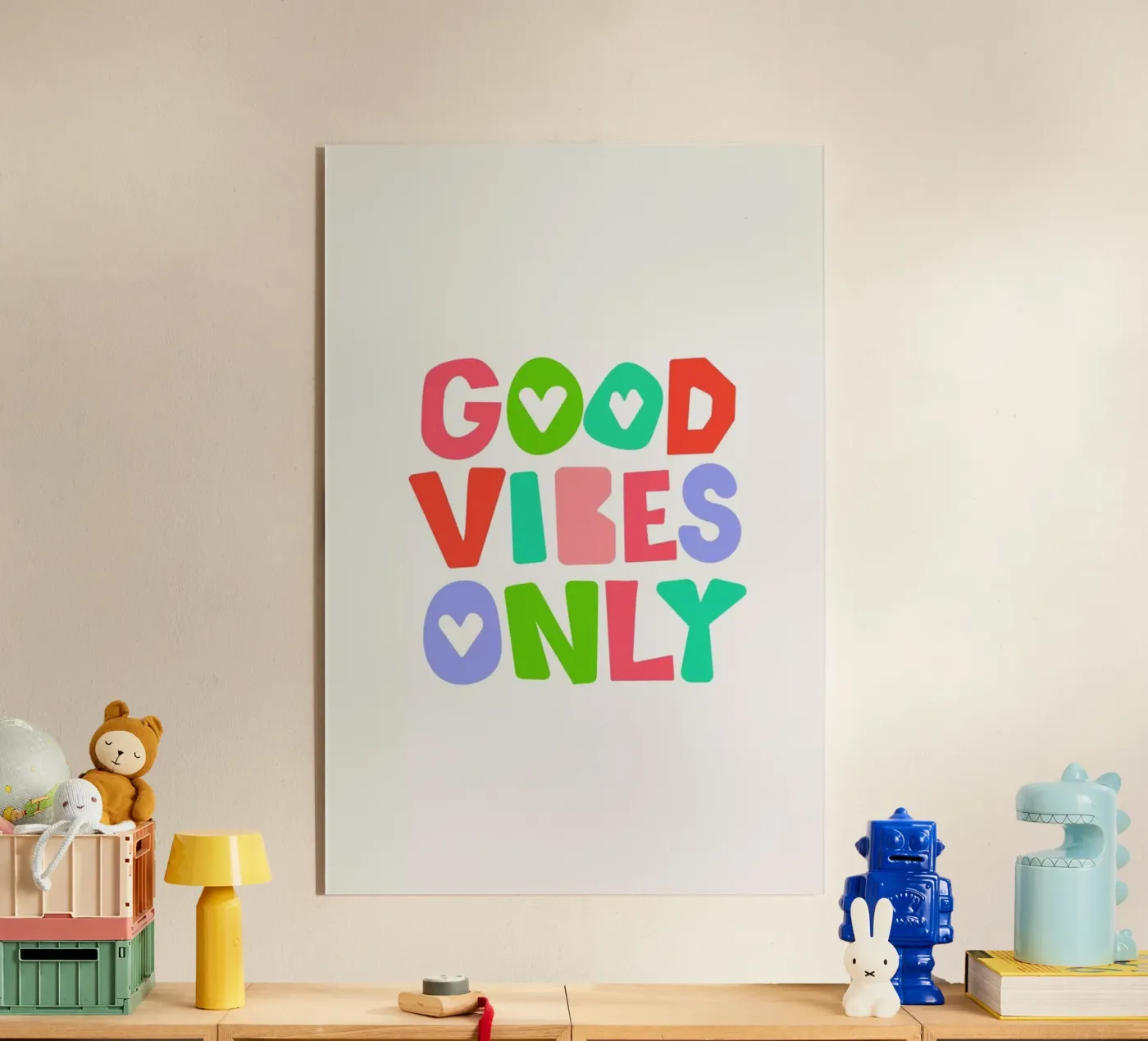 Good vibes only plexiglass da Pure