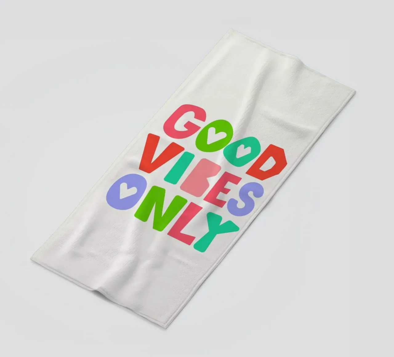 Good vibes only Strandtuch von Pure