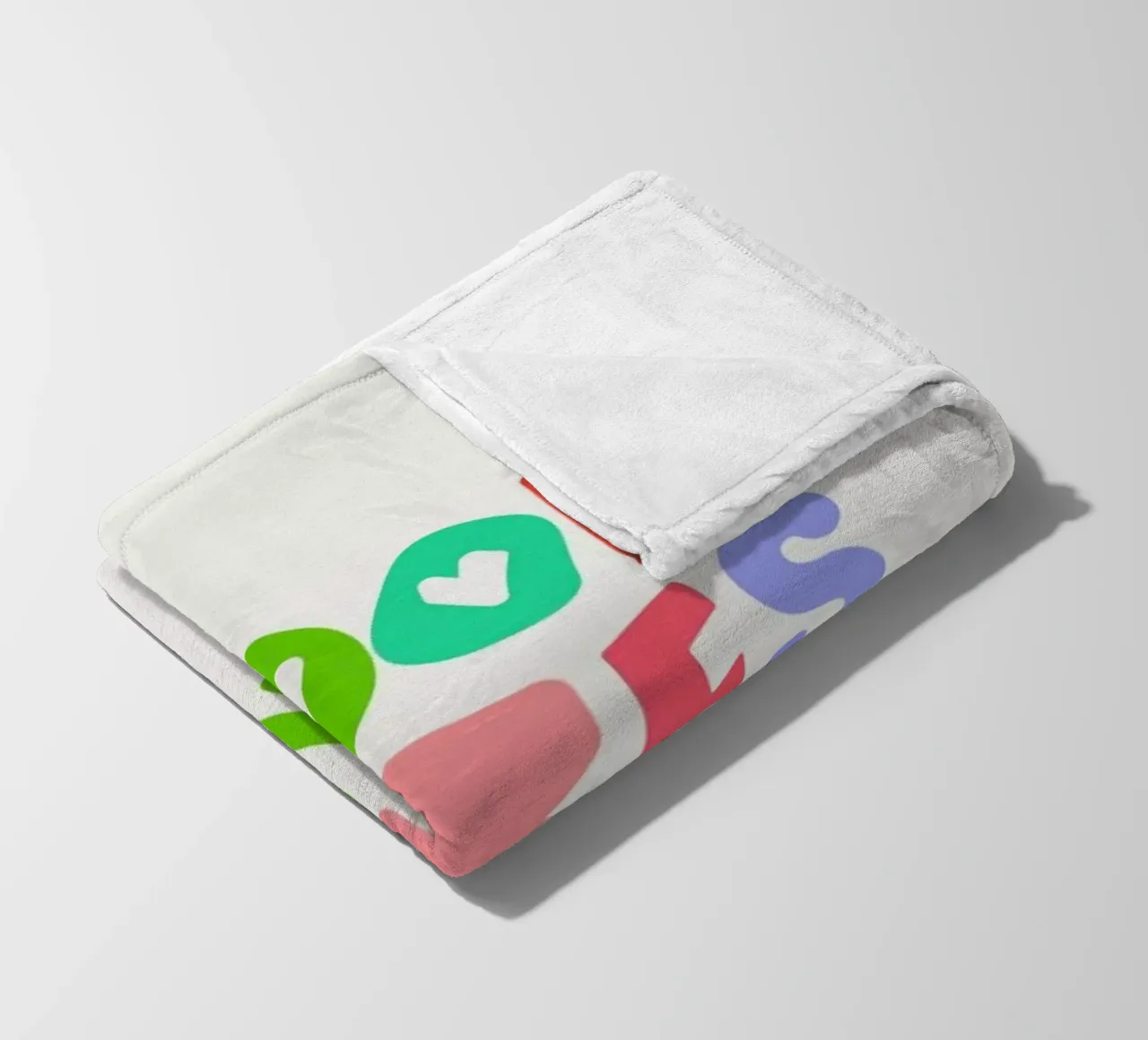 Good vibes only coperta in pile da Pure