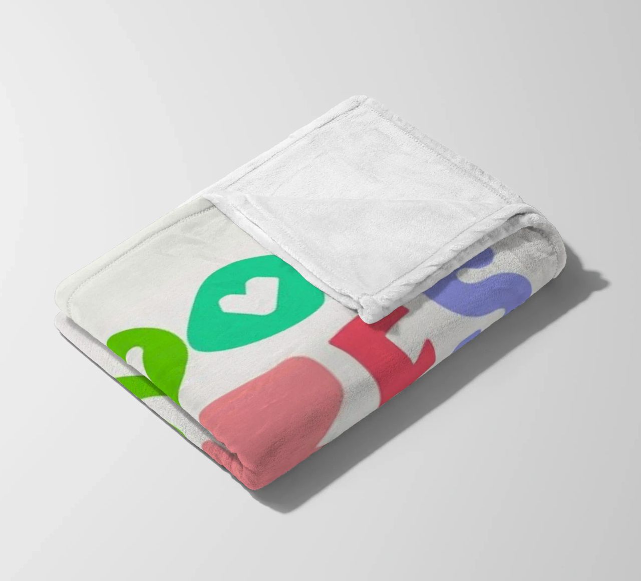 Good vibes only coperta in pile da Pure