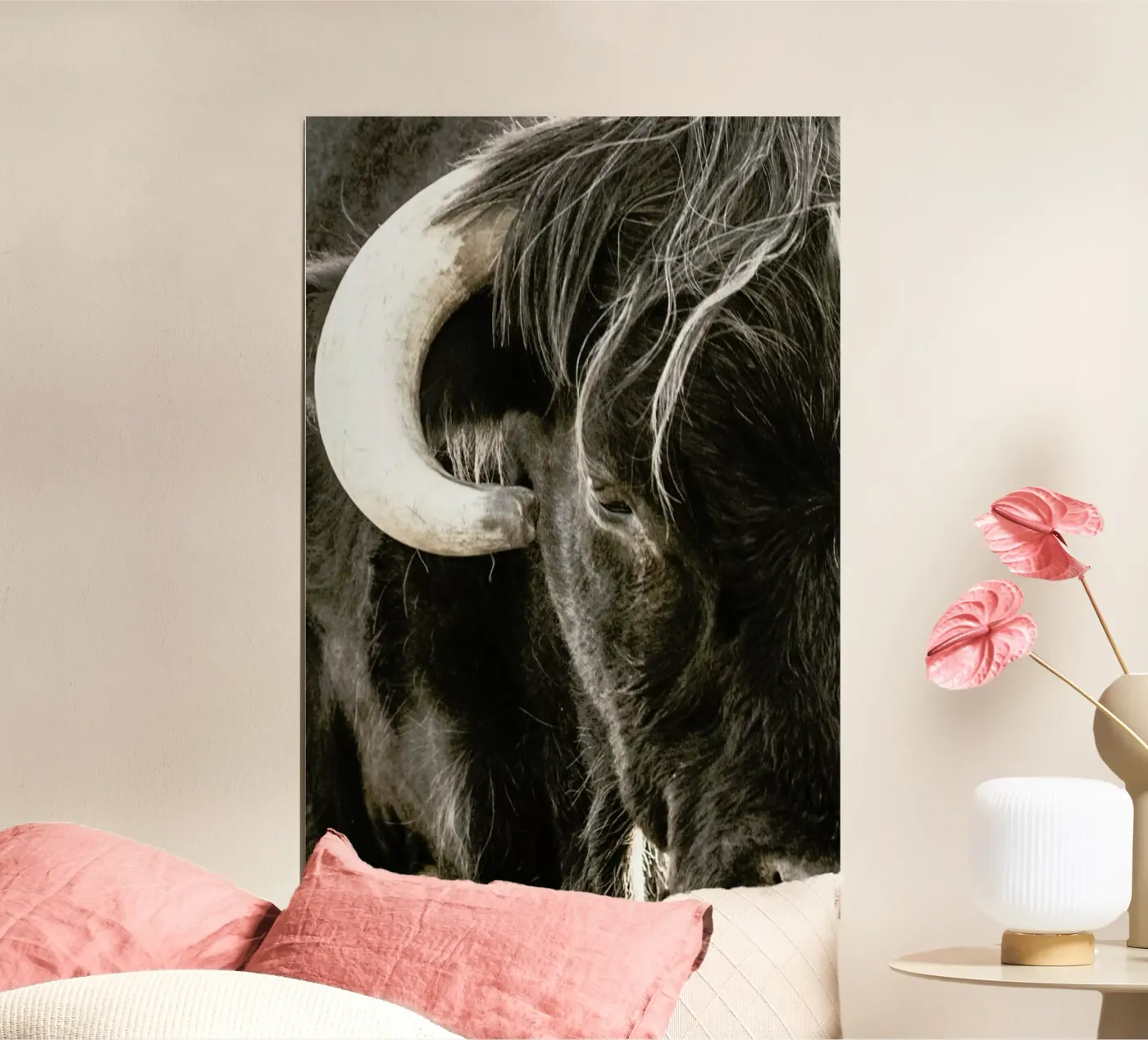 Bulls Head poster da Victoria Frost