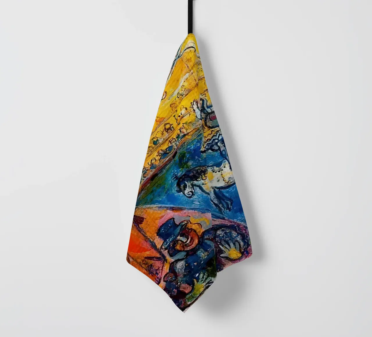 Cavallo del circo Marc Chagall canovaccio da cucina da Kunze Gallery