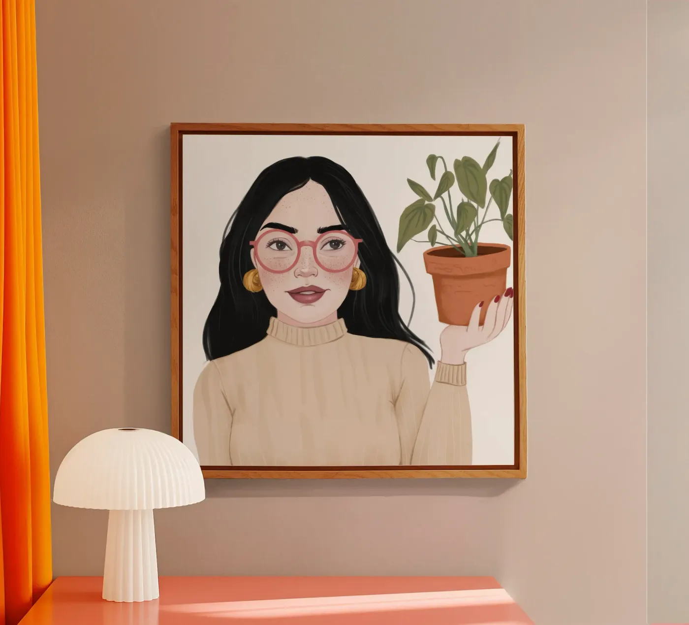 Botanical Balance plexiglass da Petal Canvas