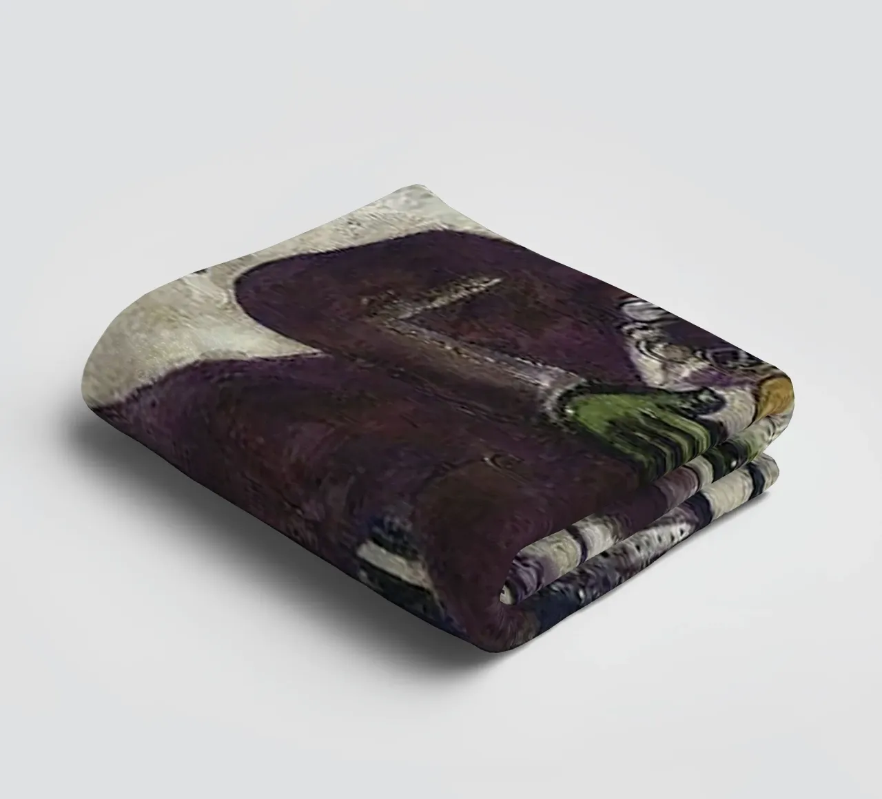 Marc Chagall Violoniste vert serviette de bain de Kunze Gallery
