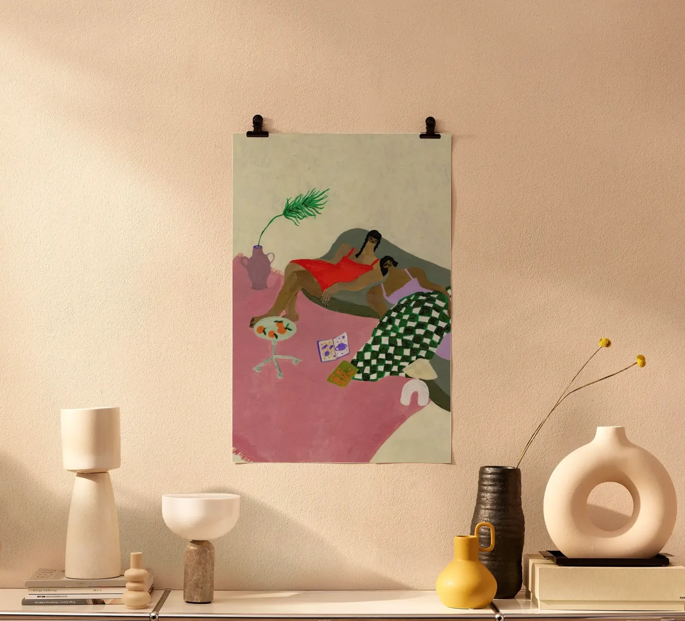 Astronomy Poster von Nudes and Croissants