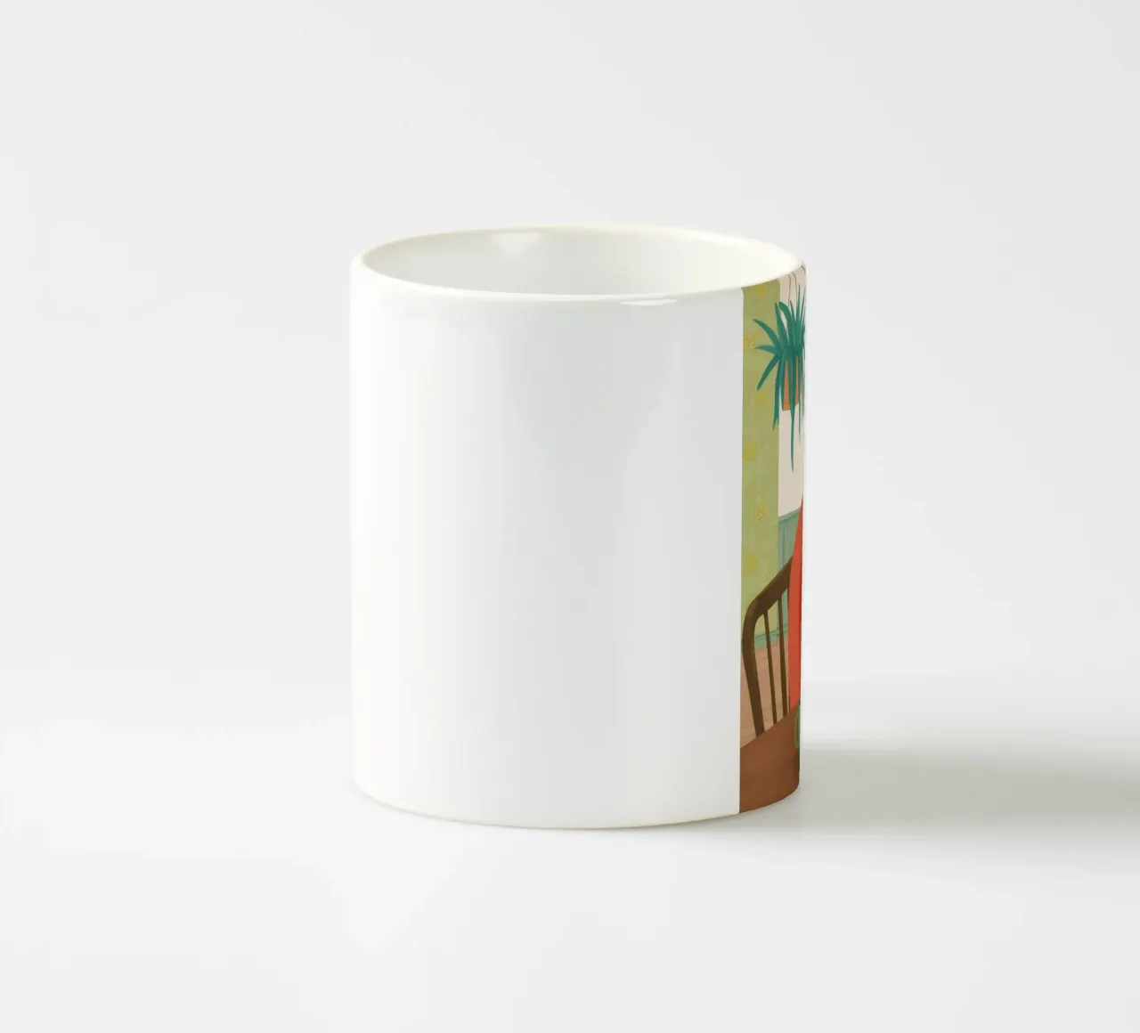 Colazione botanica tazza in ceramica da Petal Canvas