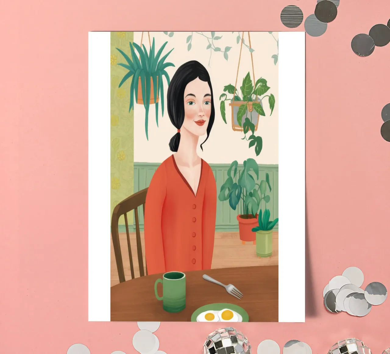 Breakfast Botanical sticker sheet by Petal Canvas