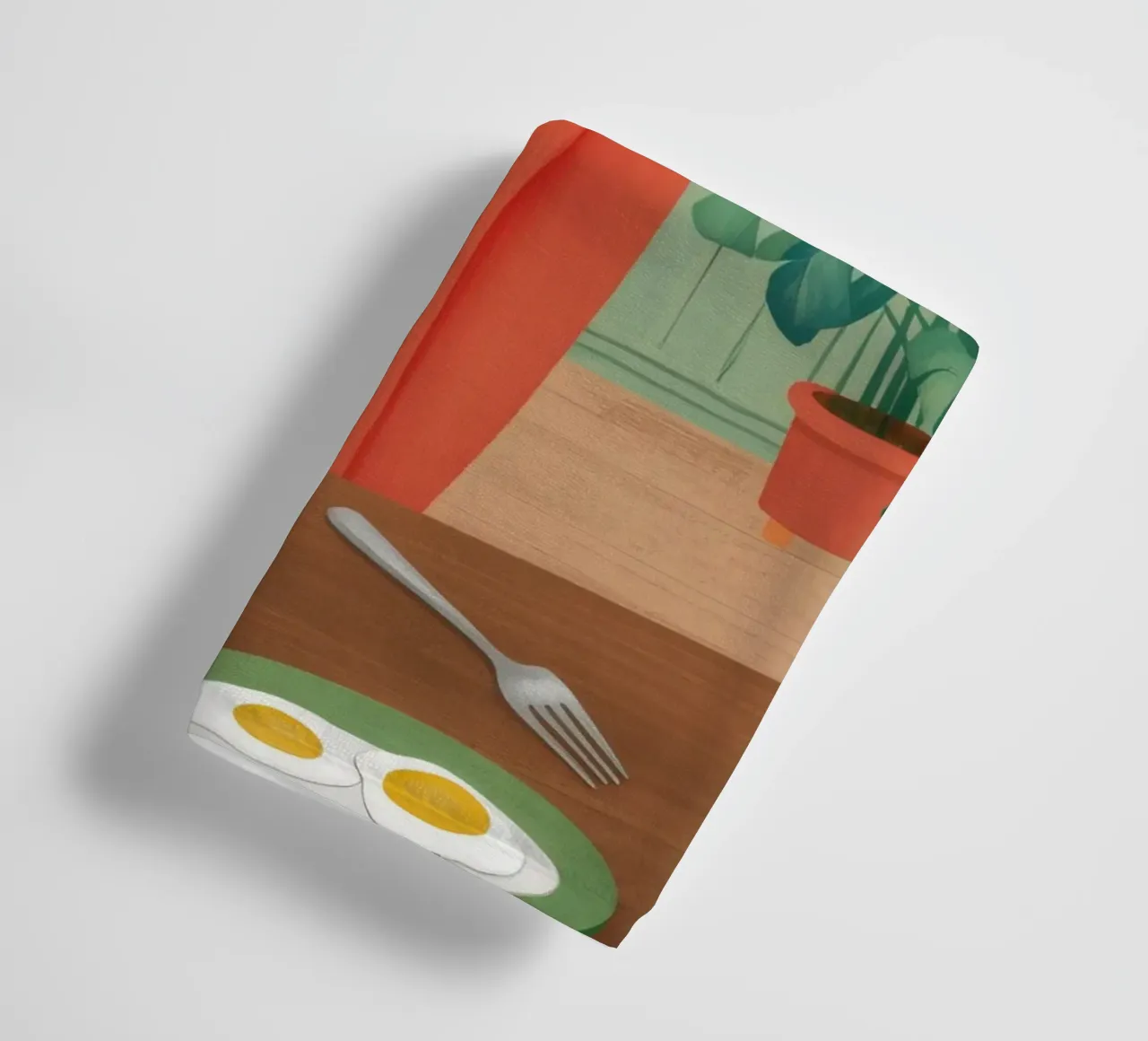 Desayuno Botánico toalla de baño de Petal Canvas
