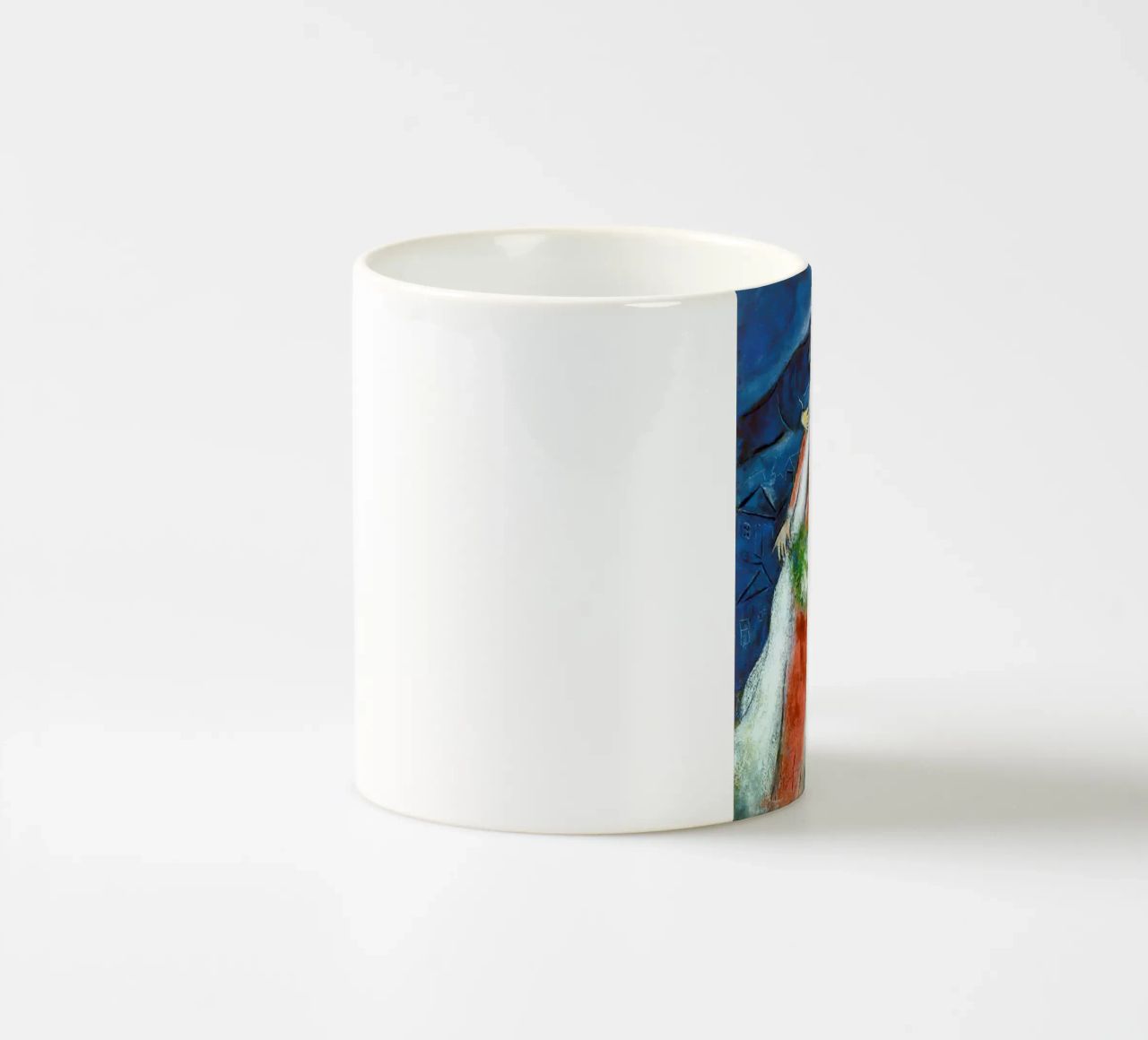 Marc Chagall La Mariee tazza in ceramica da Kunze Gallery