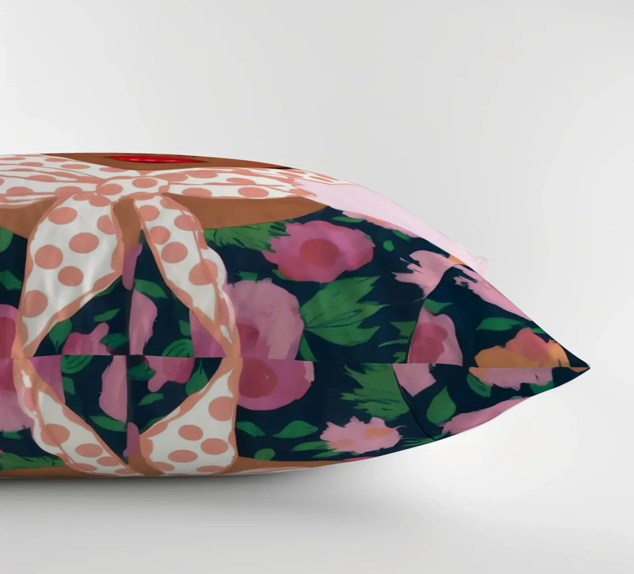 Sciarpa floreale vintage cuscino da Petal Canvas