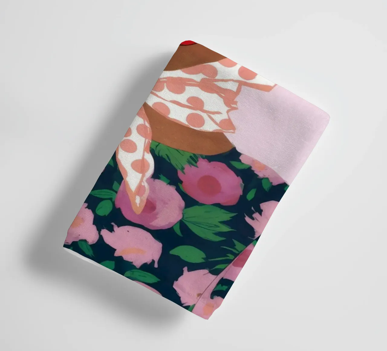 Sciarpa floreale vintage asciugamano da bagno da Petal Canvas