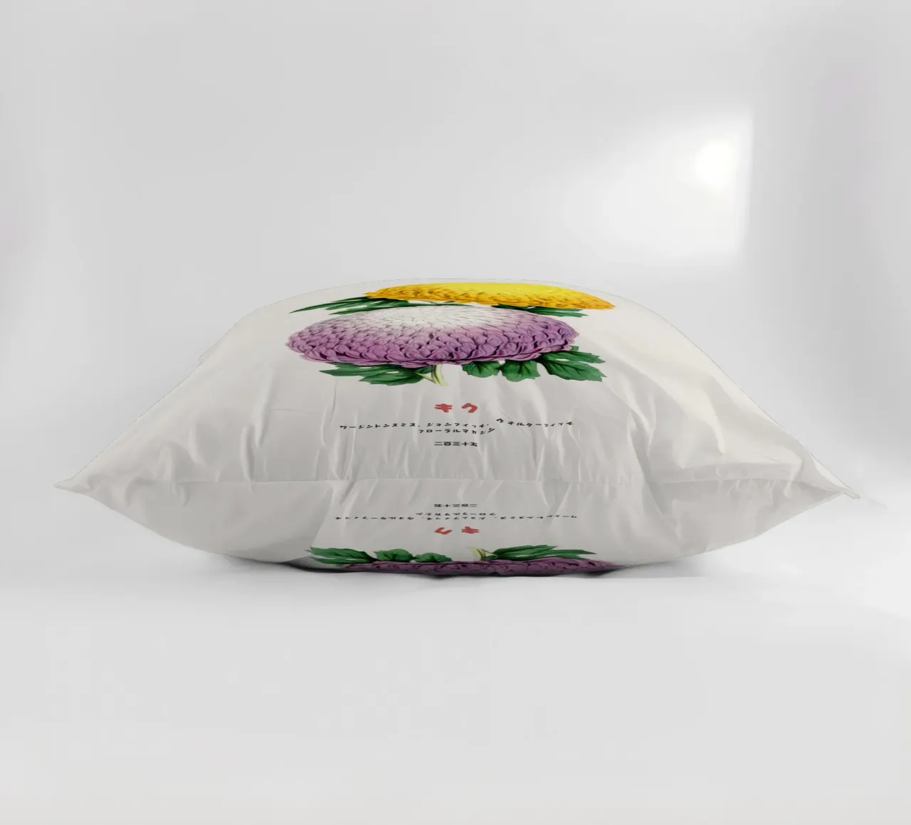 Duo Kiku in fiore cuscino da Vintagrafica