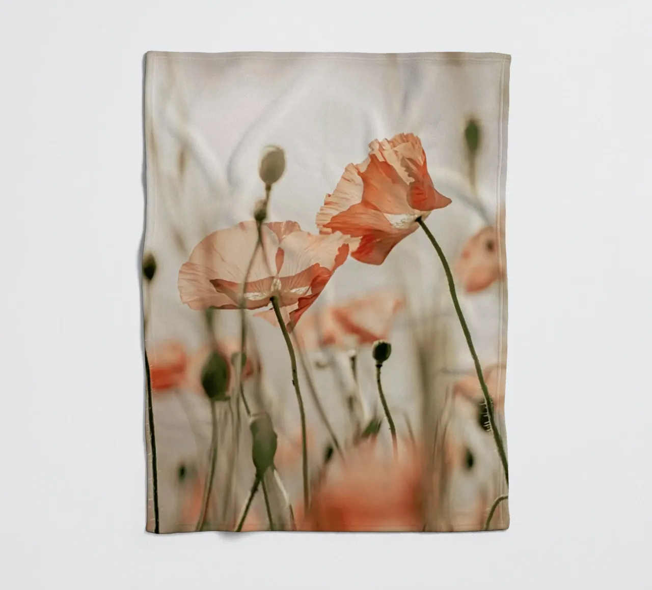 Sunkissed Flowers 1 coperta in pile da Monika Strigel