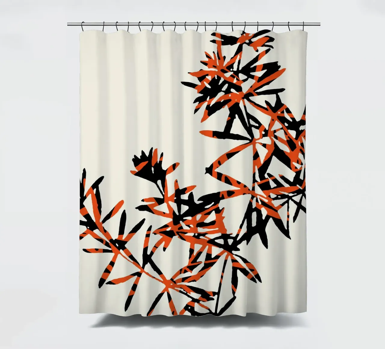 Abstract Botanical no. 7 tenda da doccia da adrianooliveira