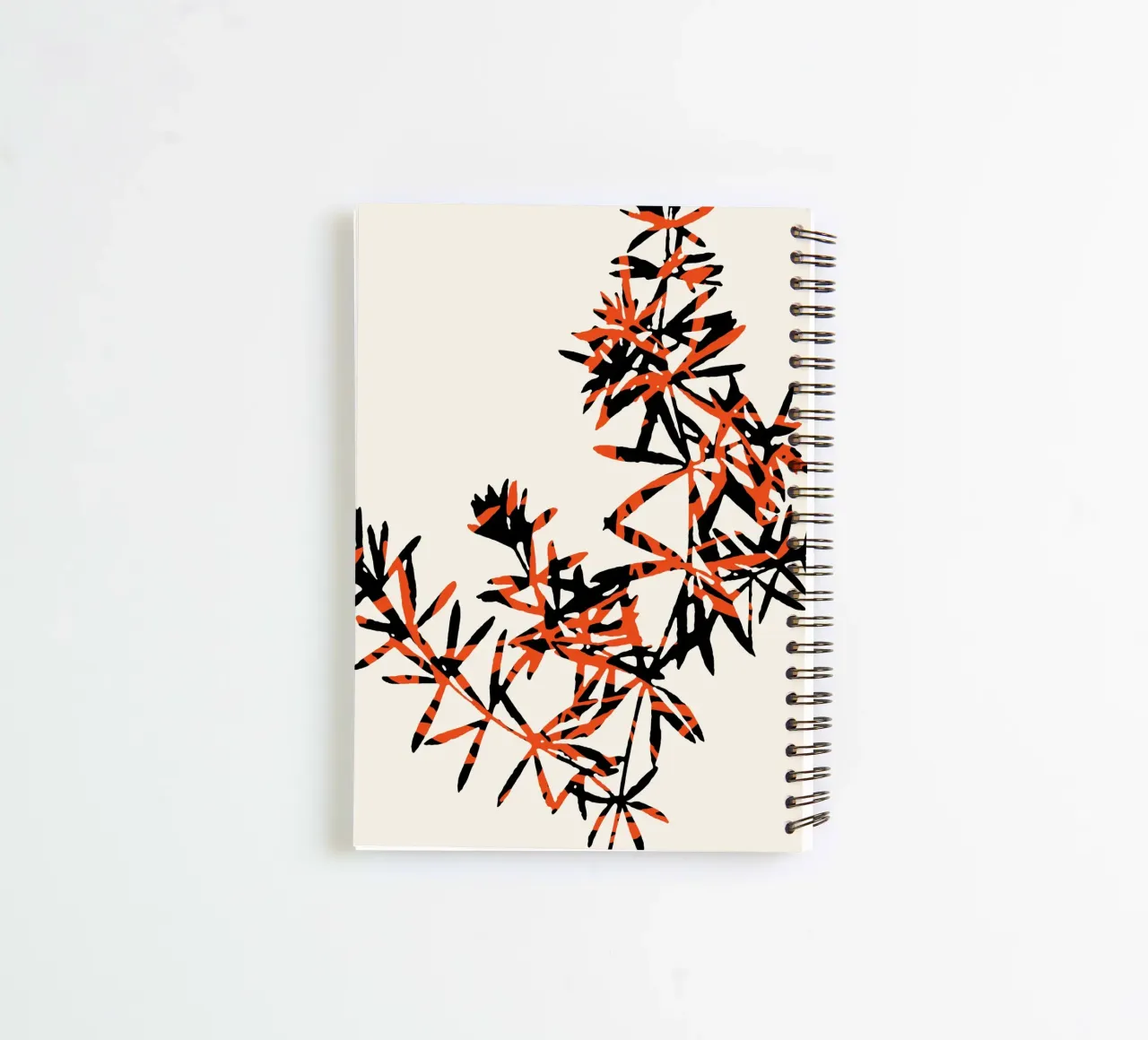 Abstract Botanical no. 7 spiral notebook by adrianooliveira
