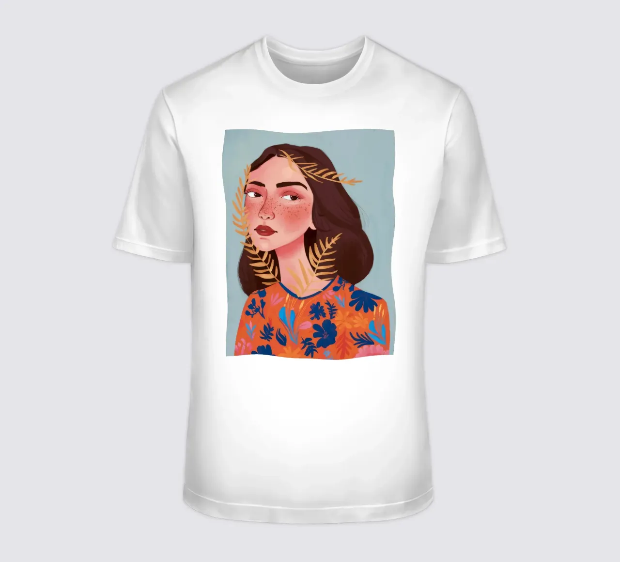 Harmonie florale automnale t-shirt de Petal Canvas