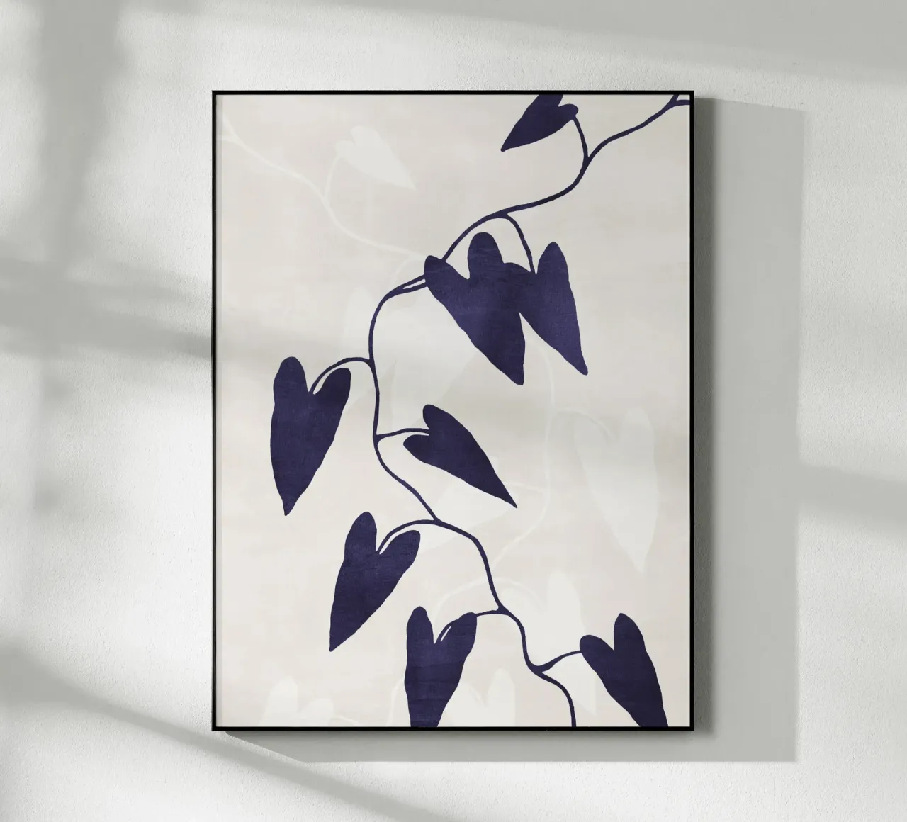 Abstract Botanical no. 8 Indigo plexiglass da adrianooliveira