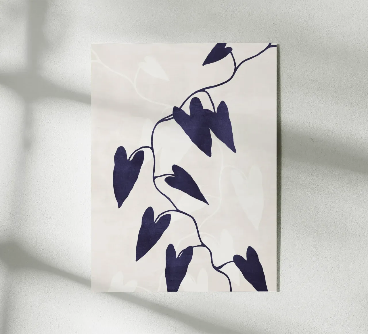 Abstract Botanical no. 8 Indigo plexiglass da adrianooliveira
