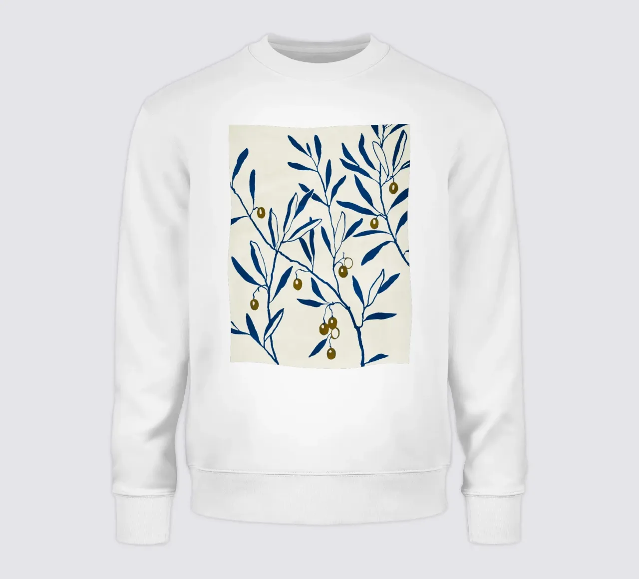 Olive Branch - Blue felpa da adrianooliveira