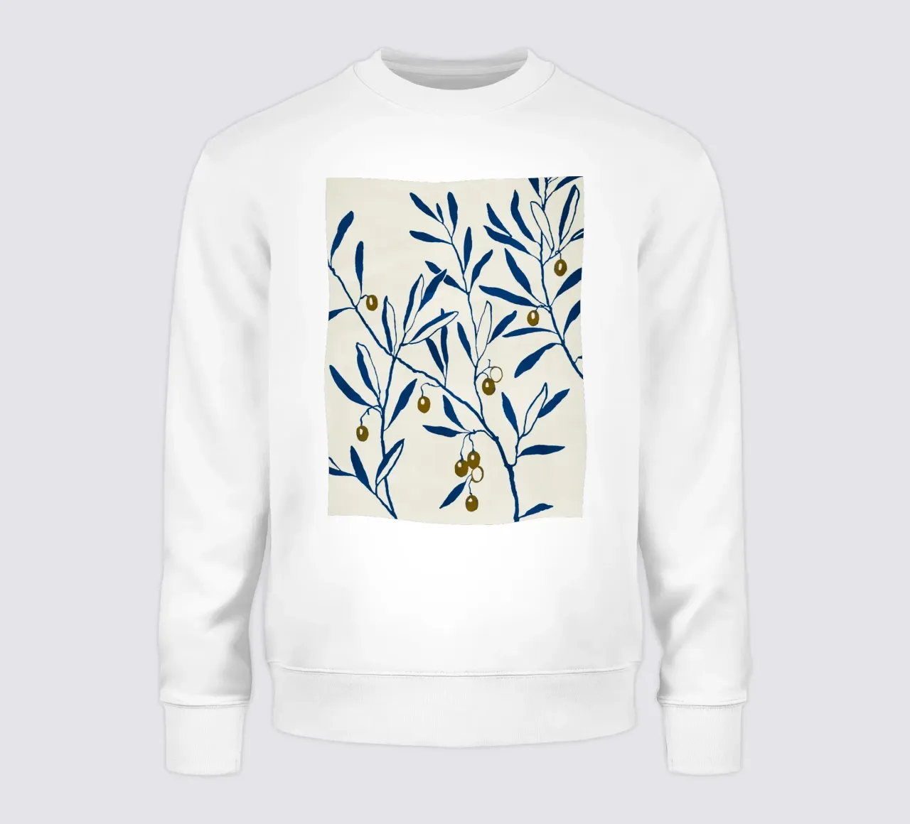 Olive Branch - Blue felpa da adrianooliveira