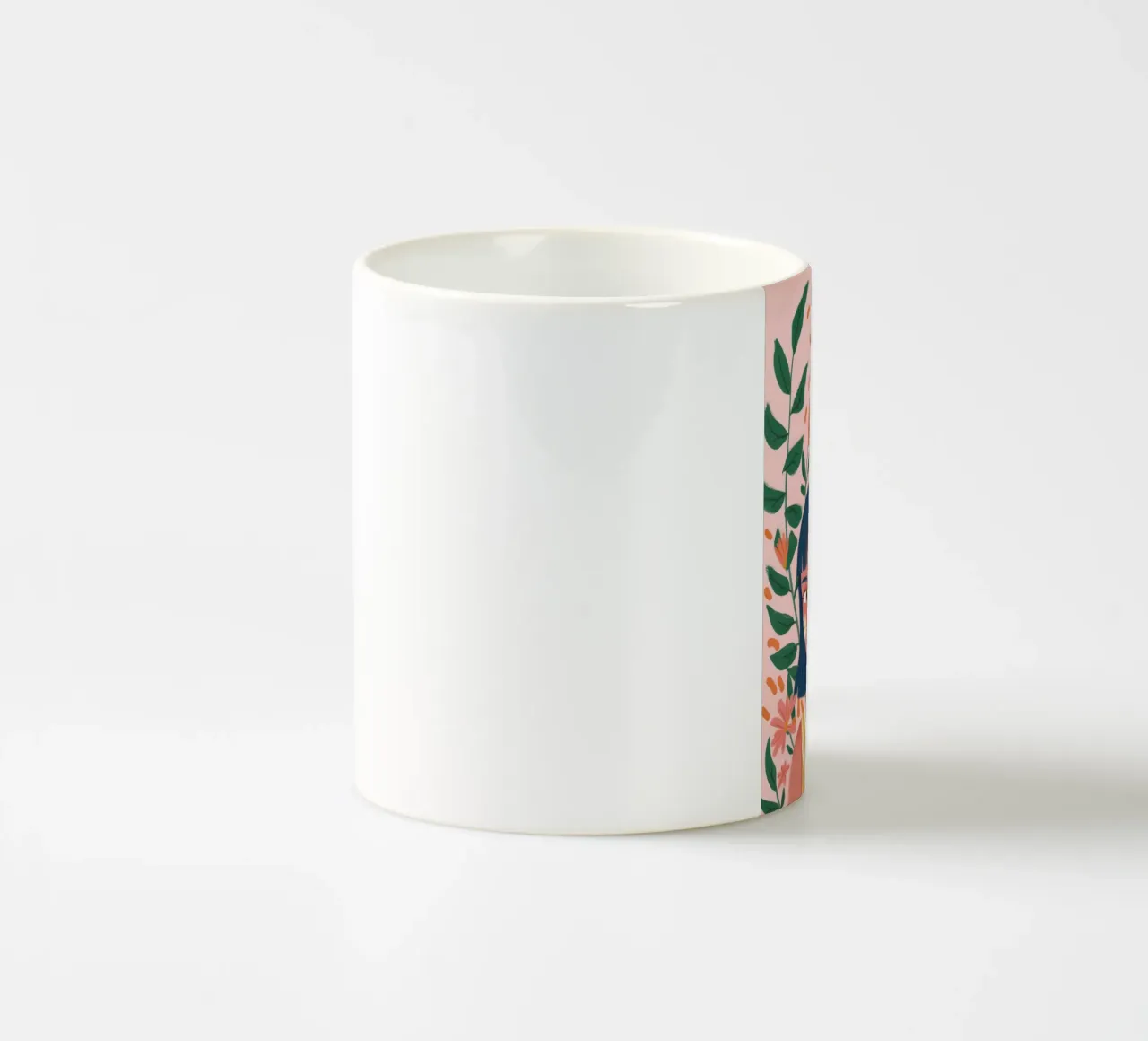 Serenità botanica tazza in ceramica da Petal Canvas