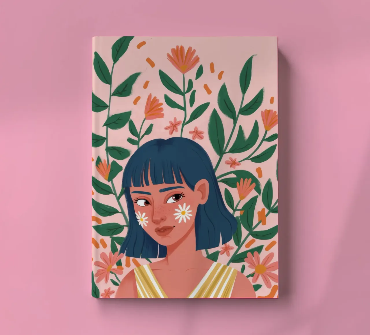 Botanical Serenity notebook by Petal Canvas