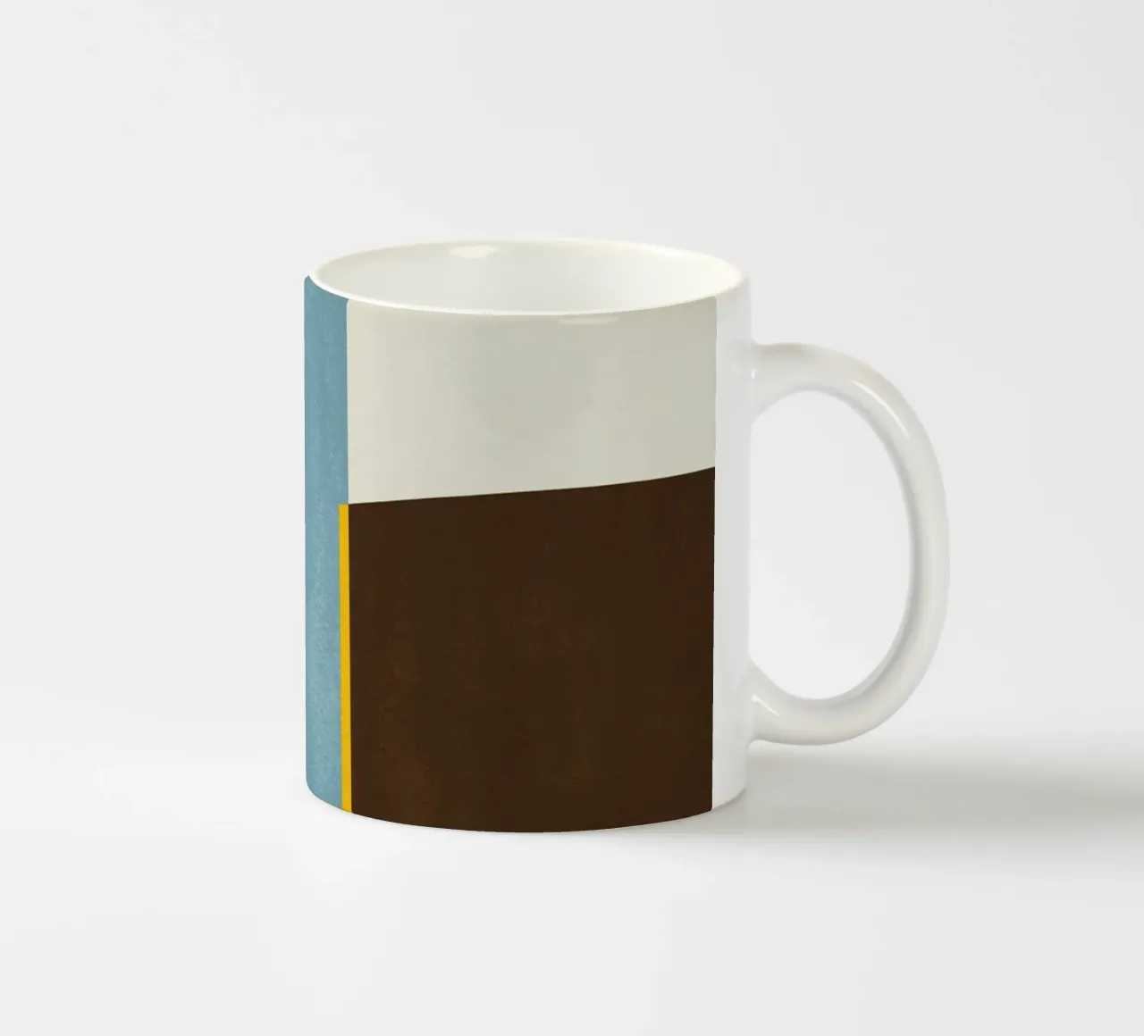 Geometric Shapes no. 5 ceramic mug by adrianooliveira