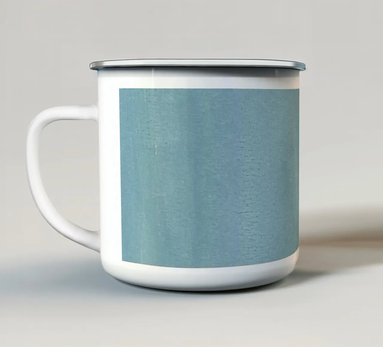 Geometric Shapes no. 5 Emaille Tasse von adrianooliveira