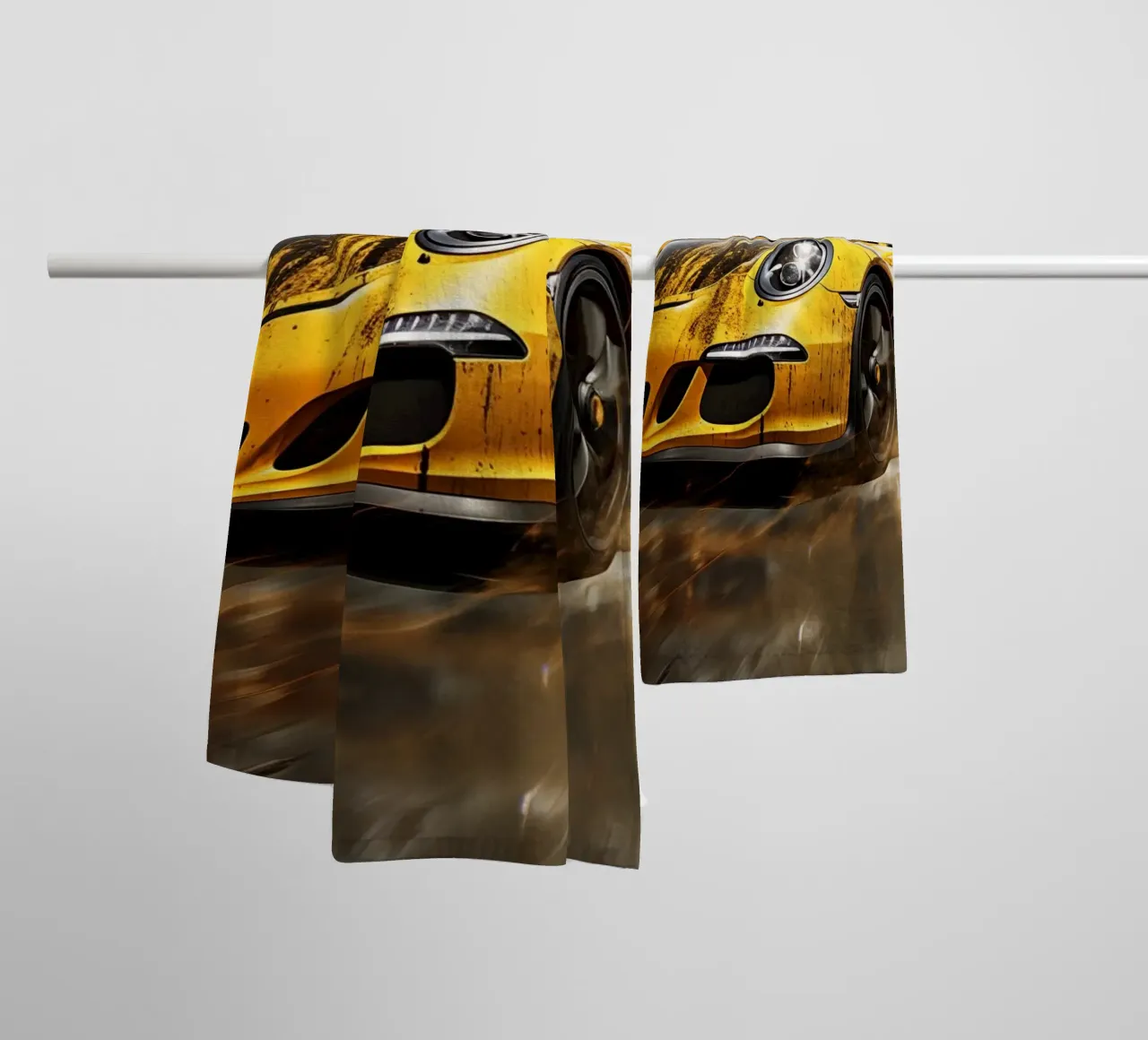 Auto d'epoca asciugamano da bagno da Imagine
