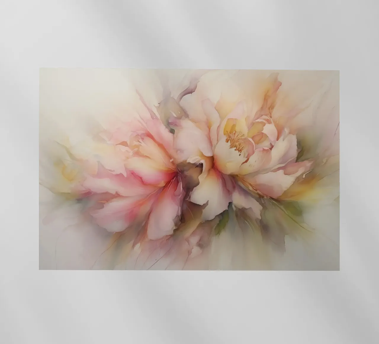 Fiori rosa pellicola backlit da Imagine
