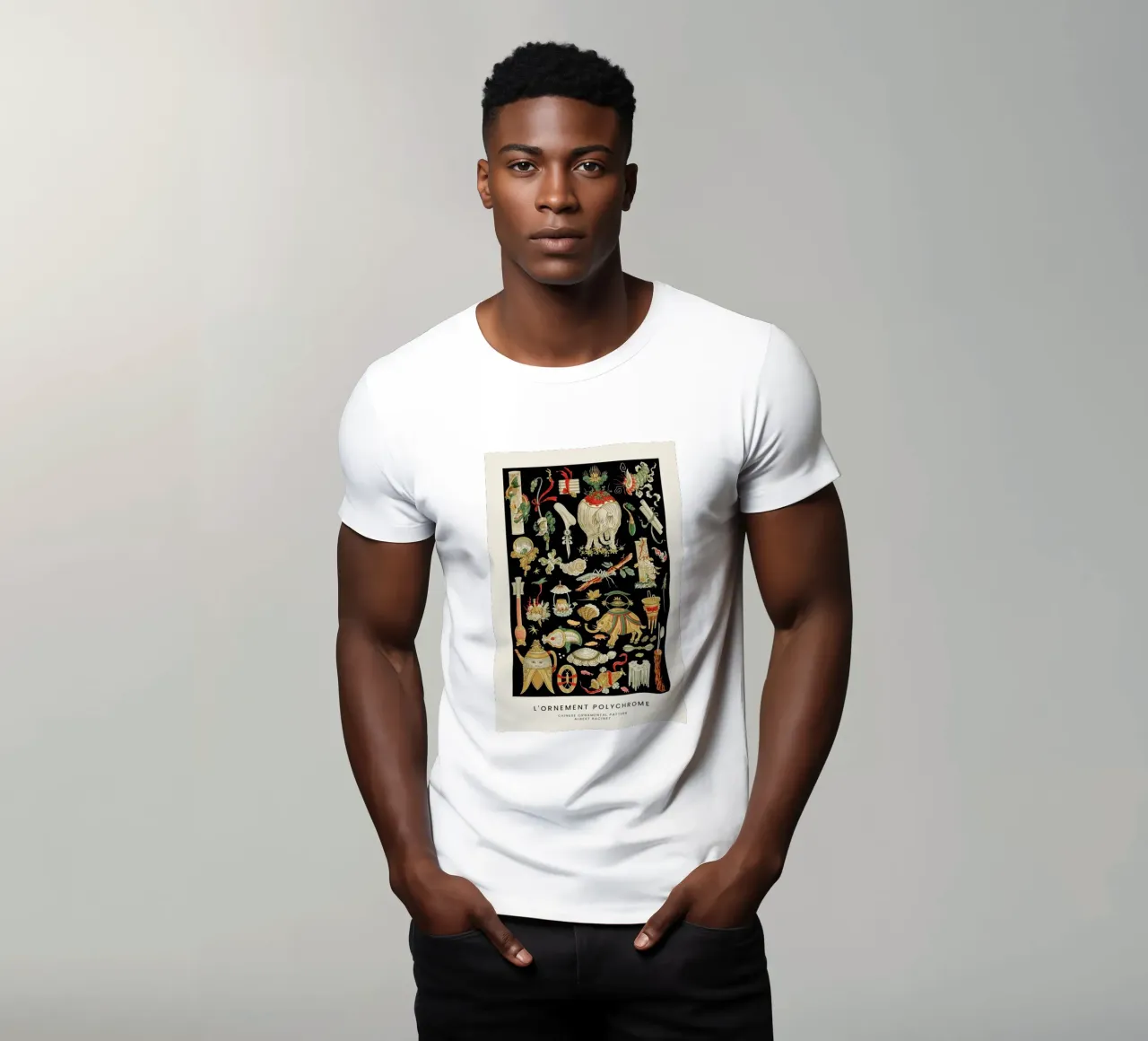 Racinet -  Chinese Ornamental Pattern t-shirt da Vintage by JUNIQE