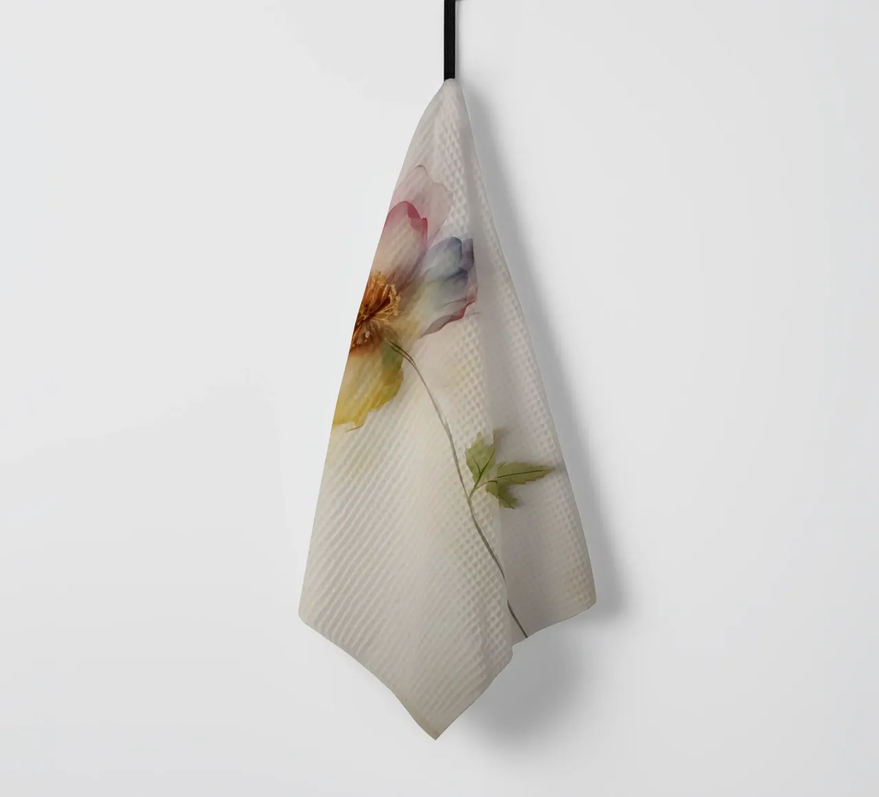 Flower tea towel by Imagine