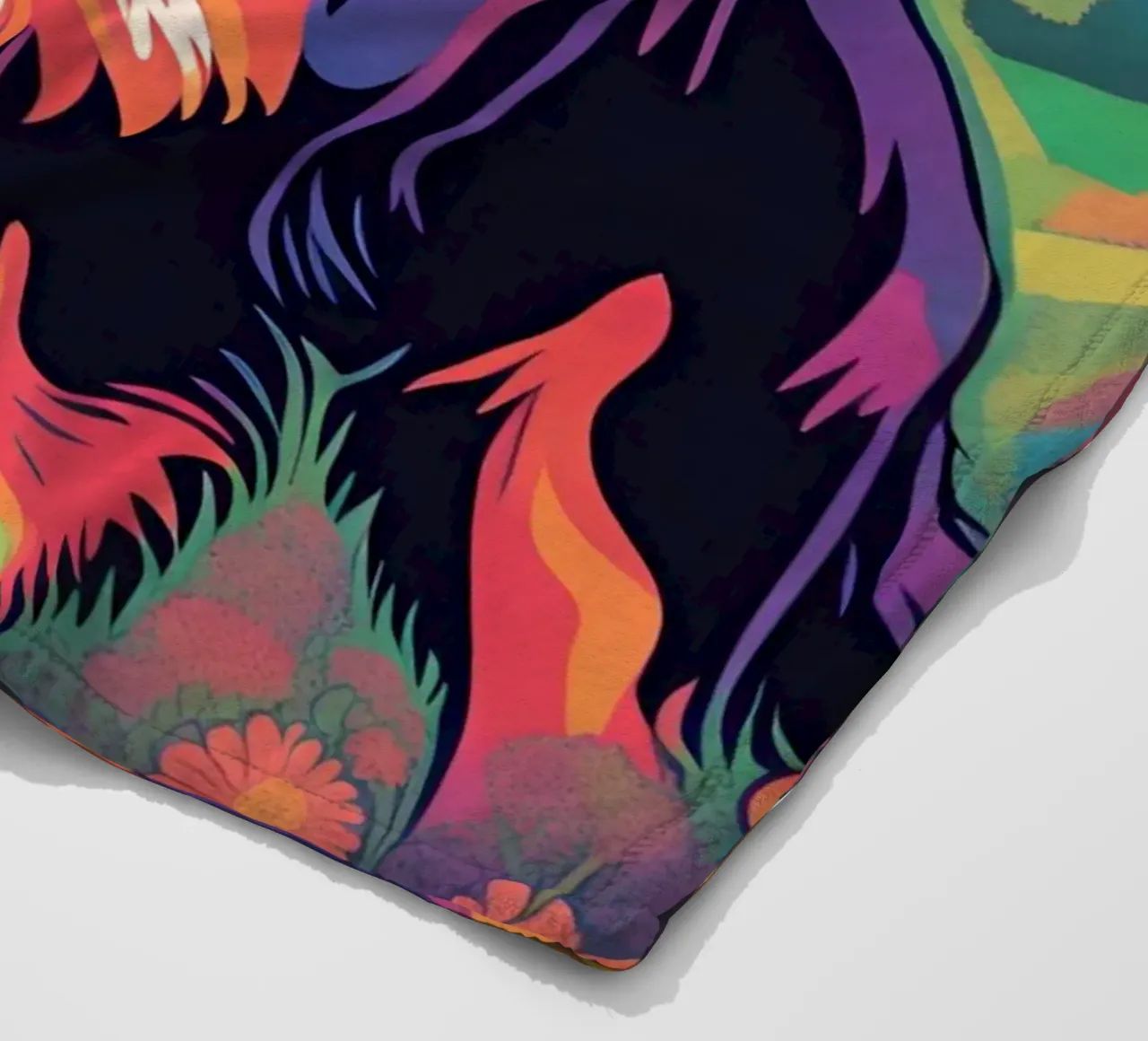 Bernersennen in Bunt #22 fleece blanket by Yumis.Beargang.and.Me