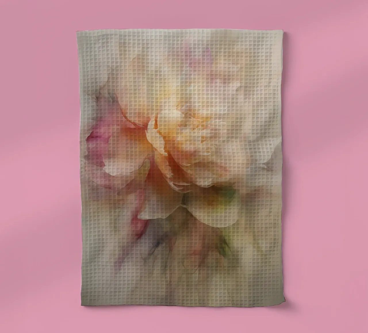 Fiori dai colori tenui canovaccio da cucina da Imagine