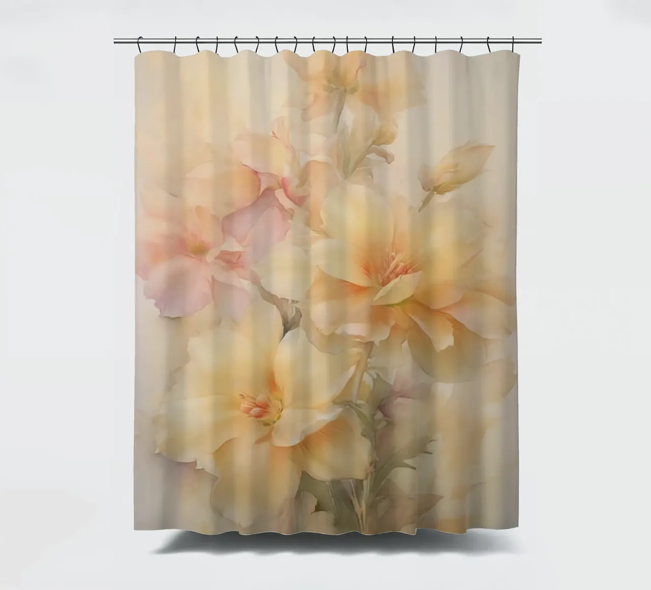 Fiori dai colori tenui tenda da doccia da Imagine