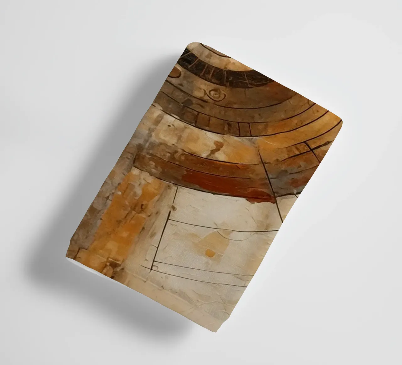 Abstracte cirkels badhanddoek van Imagine