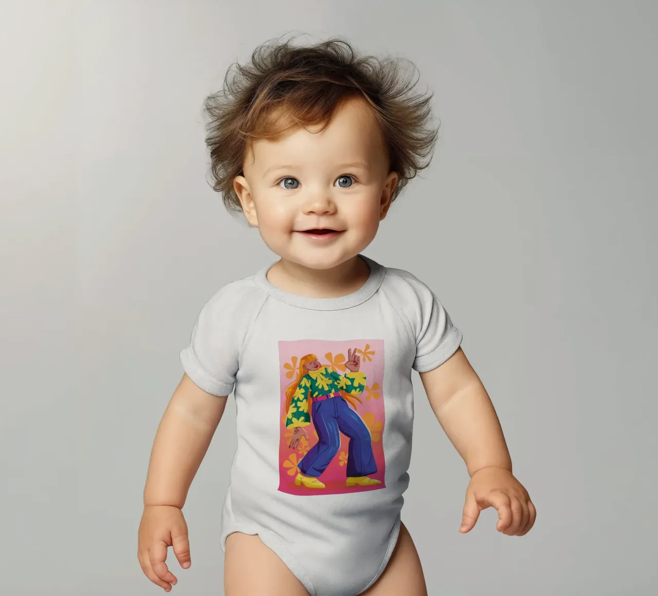 Dynamic Expression body bébé de Petal Canvas